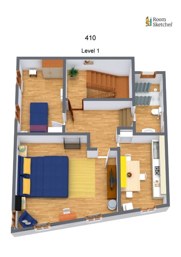 410 San Polo Roky Wifi Center Apartamento *