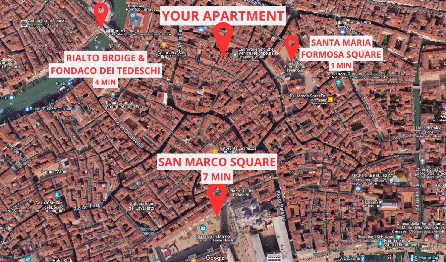 Rialto Bridge! Comodo In Centro - 2 Apartment Venice