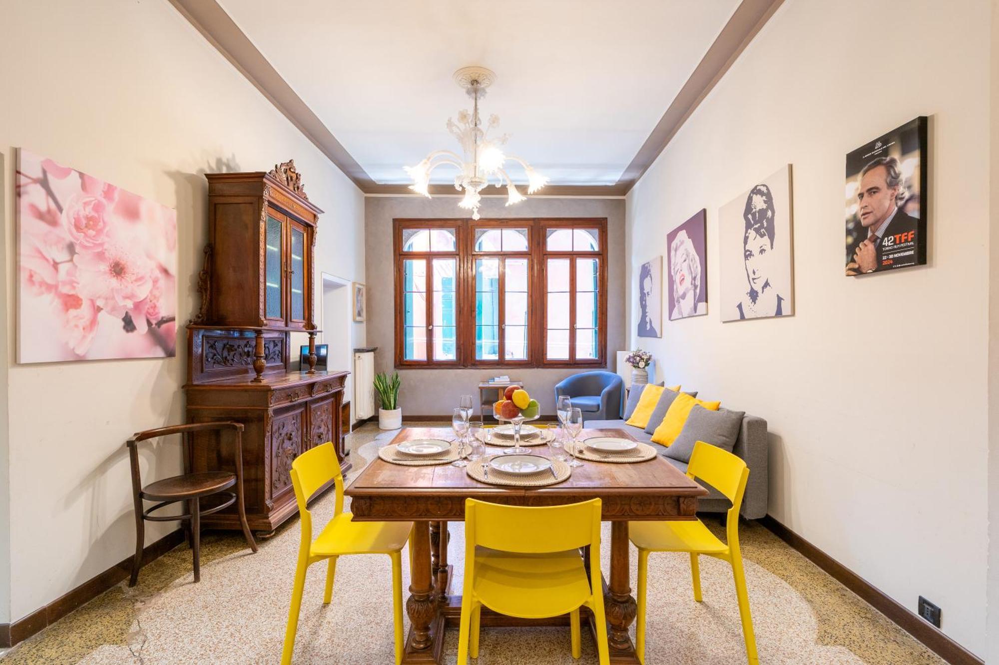 Vintage Charm & Color, And Spacious *