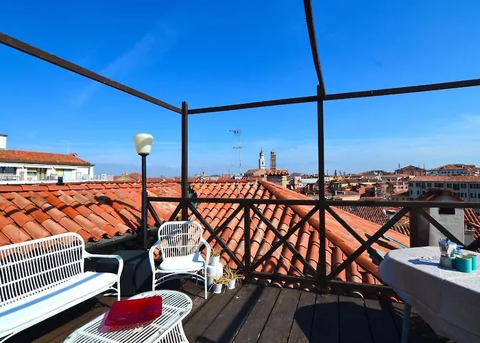 Breathtaking Terrace In Santa Margherita Square