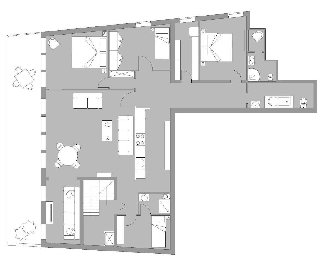 Apartment Due Leoni Terrace In St Mark's Square *