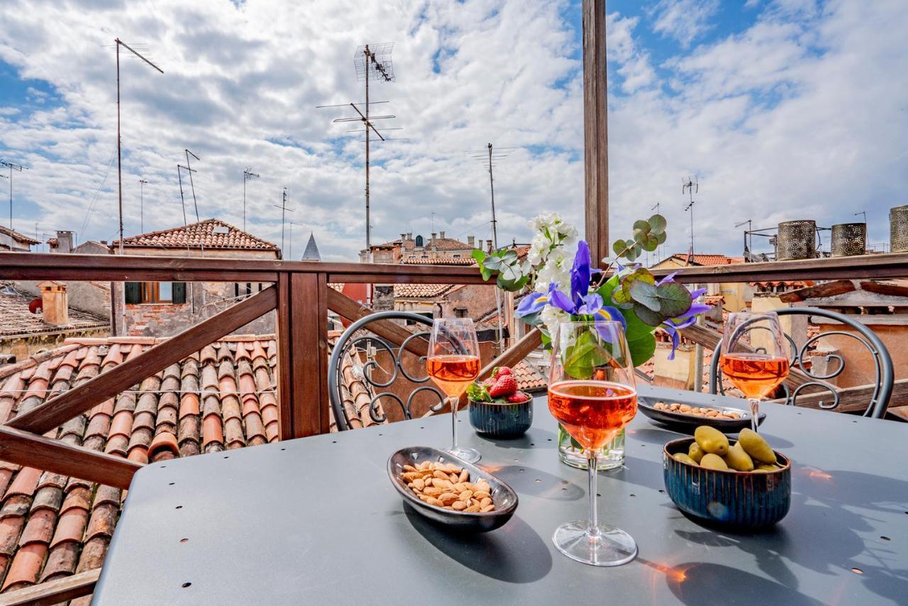 Ca Grassi 3 Venetian Terrace Apartment Venice