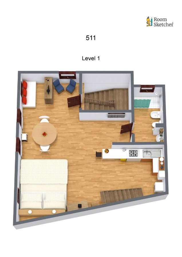Apartamento Ca' Marcello Terrace 511 Altana Wifi *
