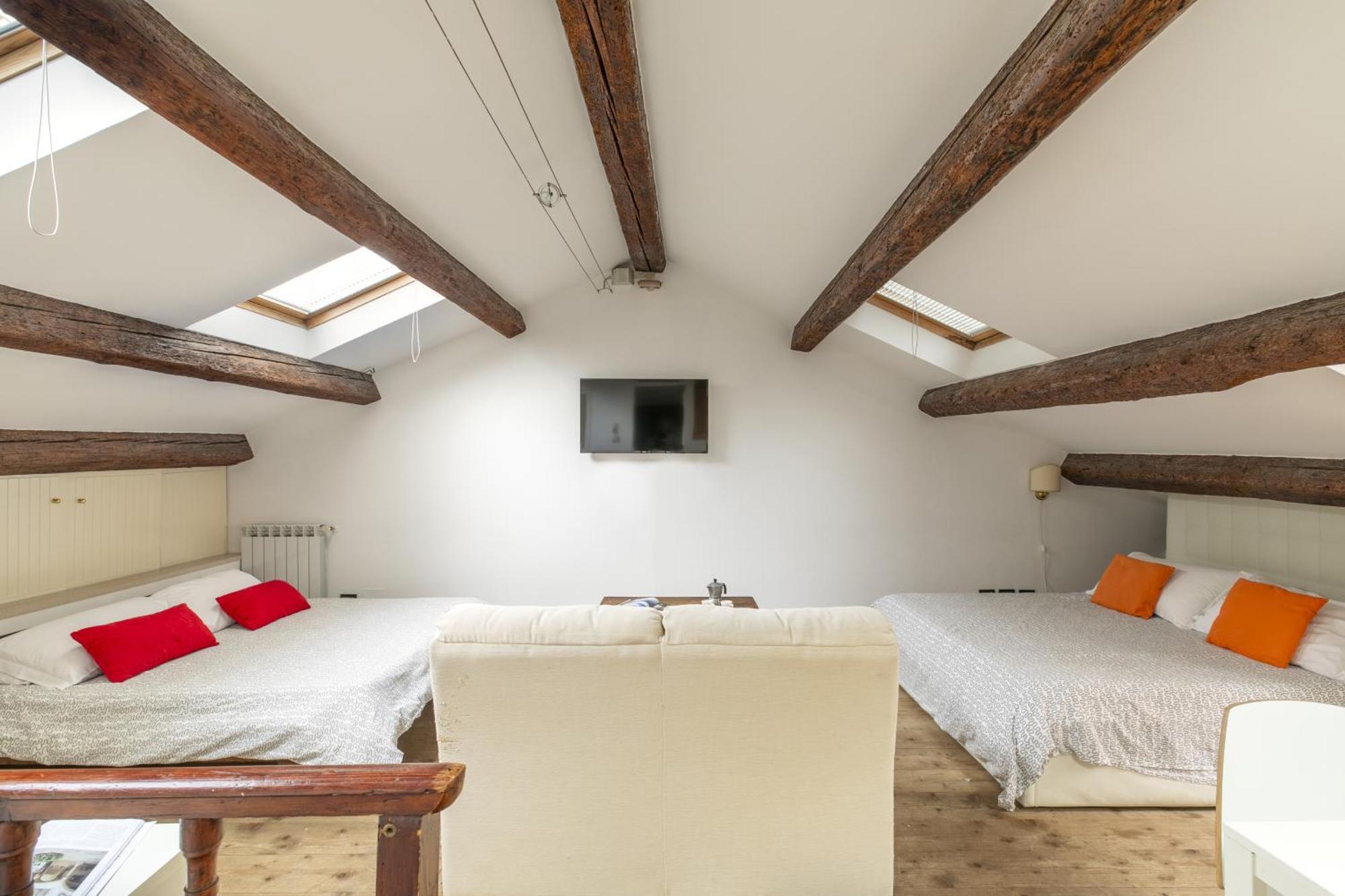 Lovely Attic For 4 Person With Wifi - A/c Venice