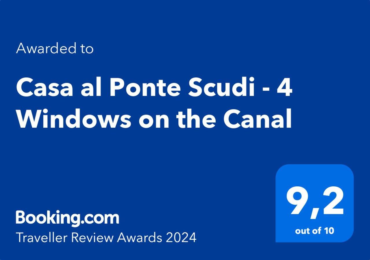Casa Al Ponte Scudi - 4 Windows On The Canal Apartment
