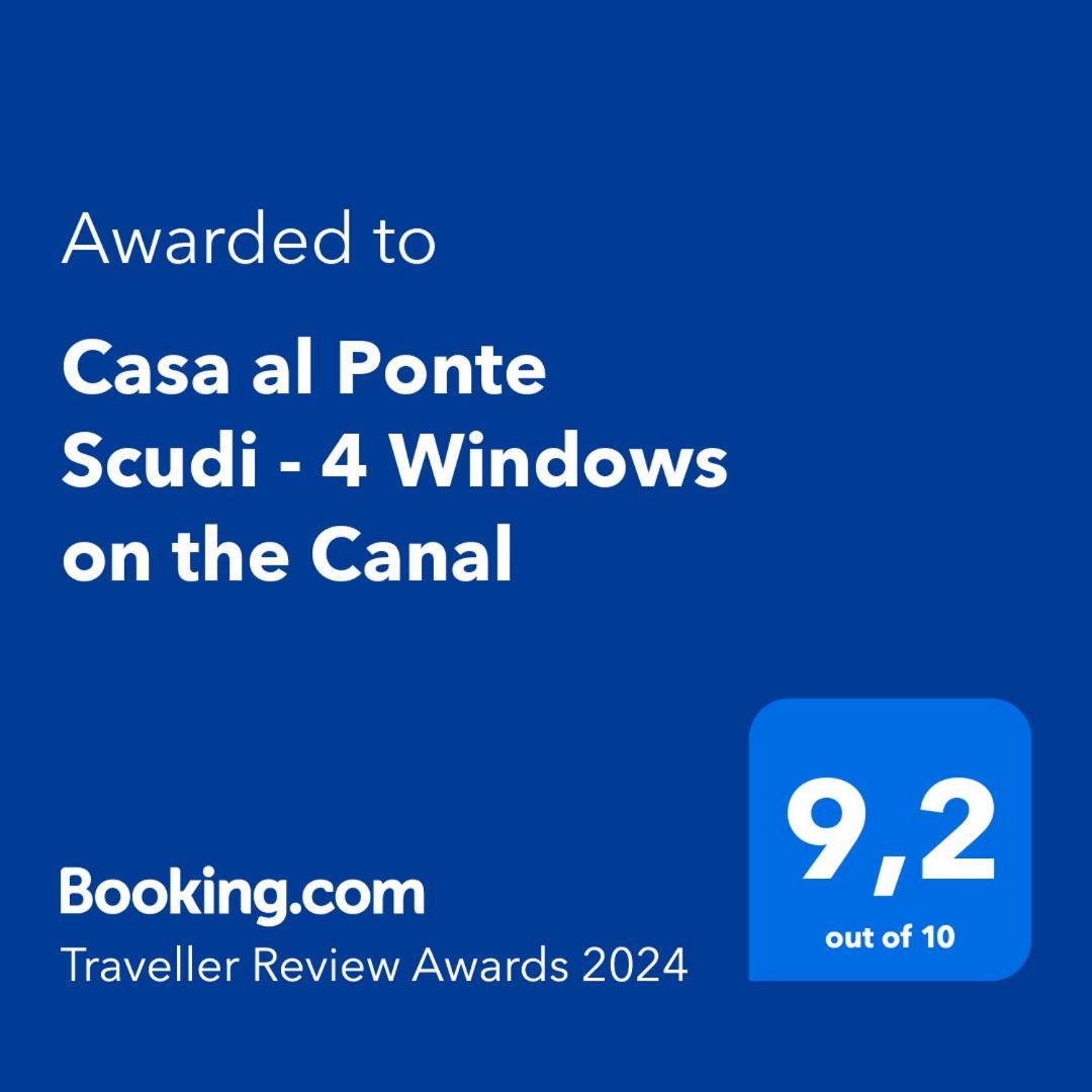 Apartment Casa Al Ponte Scudi - 4 Windows On The Canal