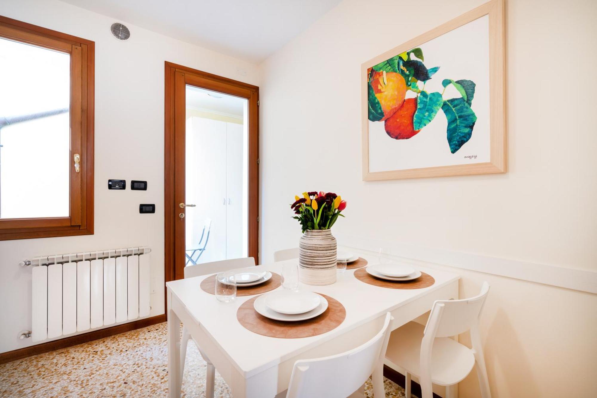 Elegante E Luminoso, Spazio Esterno Privato * Venice