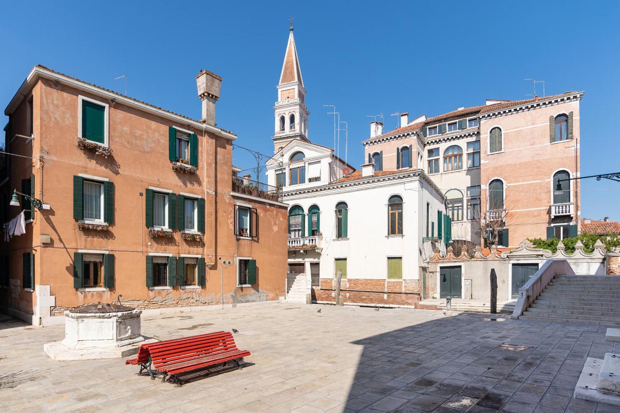 Elegante E Luminoso, Spazio Esterno Privato Venice