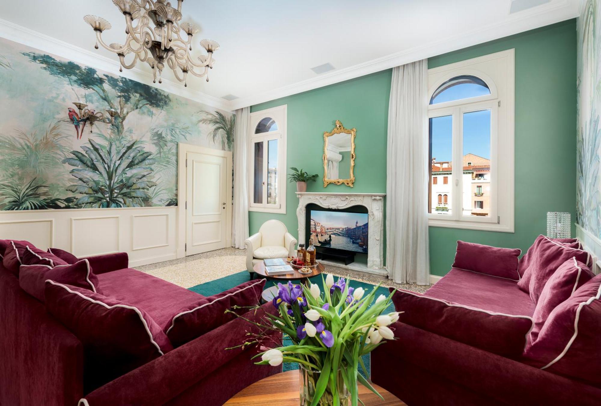 Ca' Mainella Grand Canal View 4 Bedrooms In Dorsoduro Apartment Venice