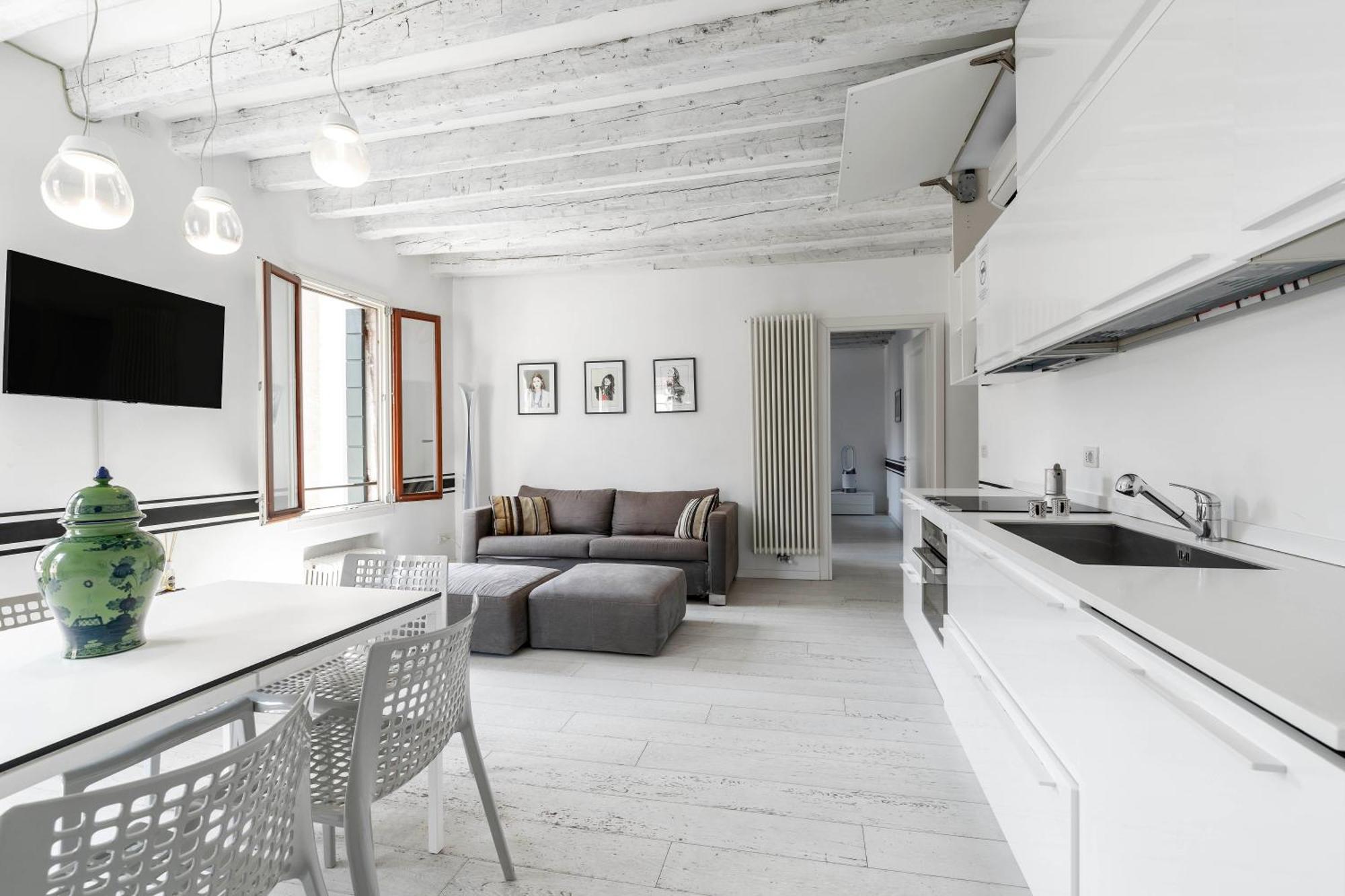 Black And White Apartment