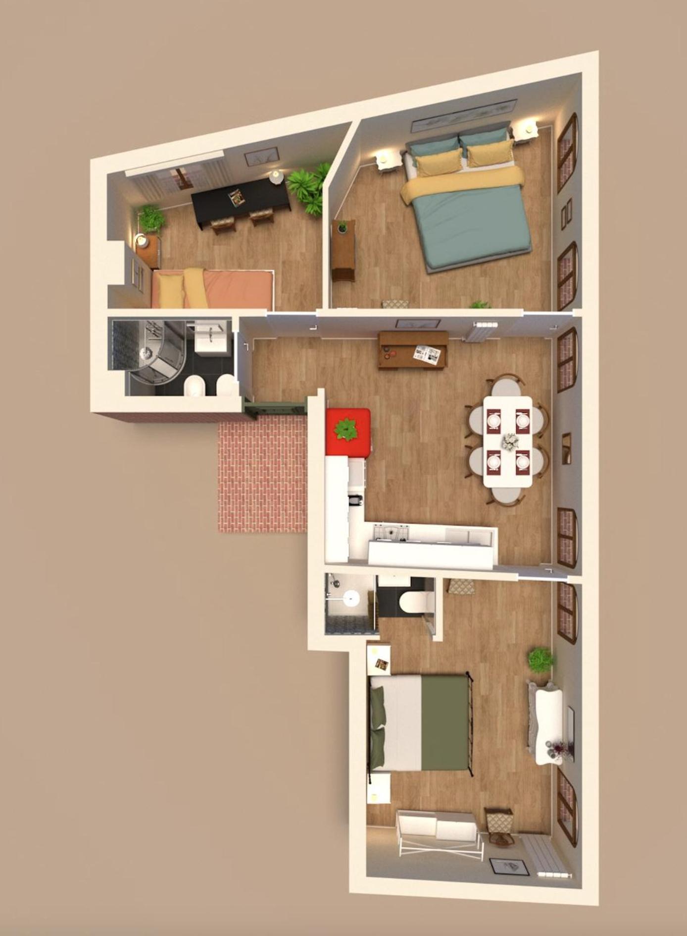 Amorucci House Apartamento *