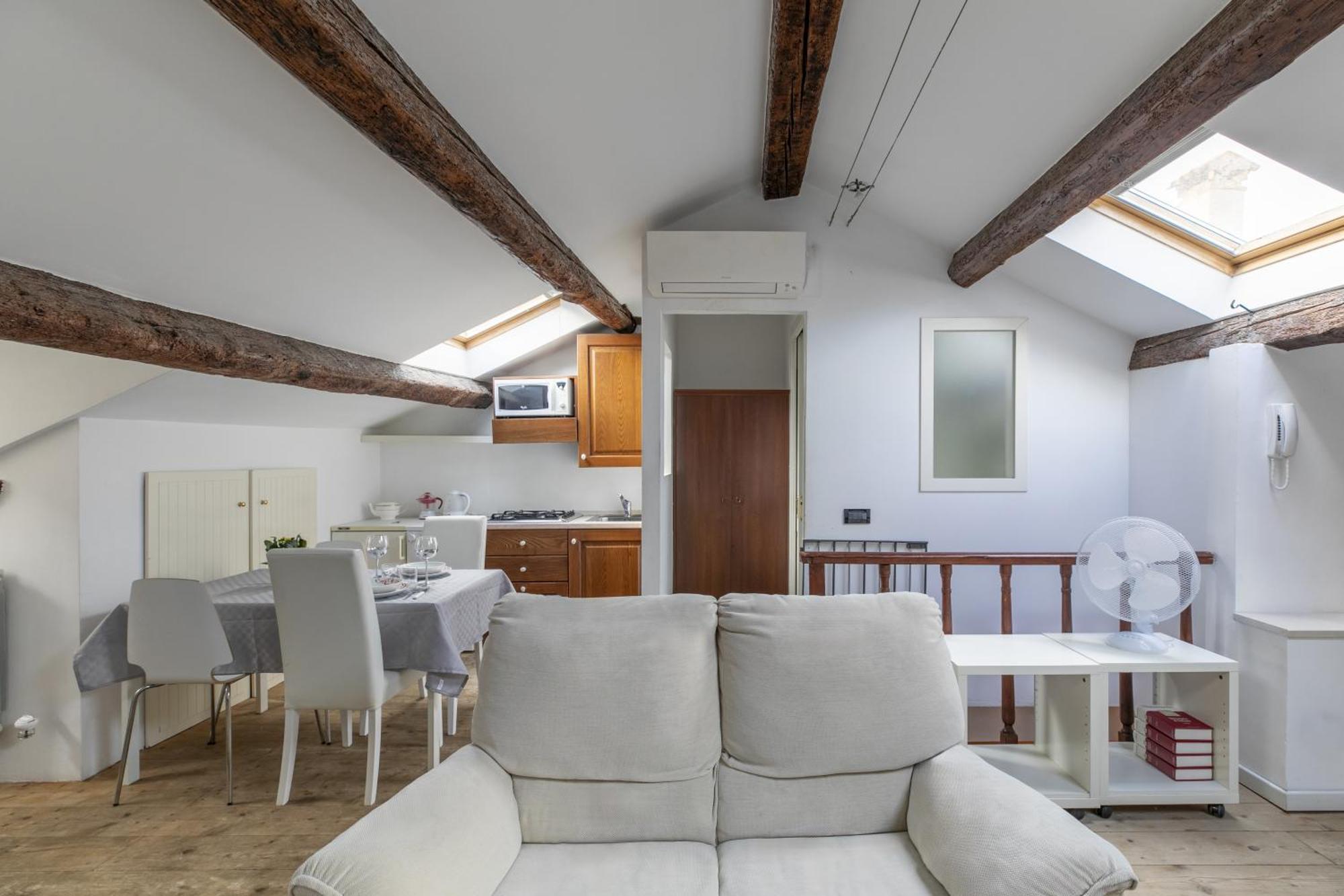 Apartment Lovely Attic For 4 Person With Wifi - A/c Venice
