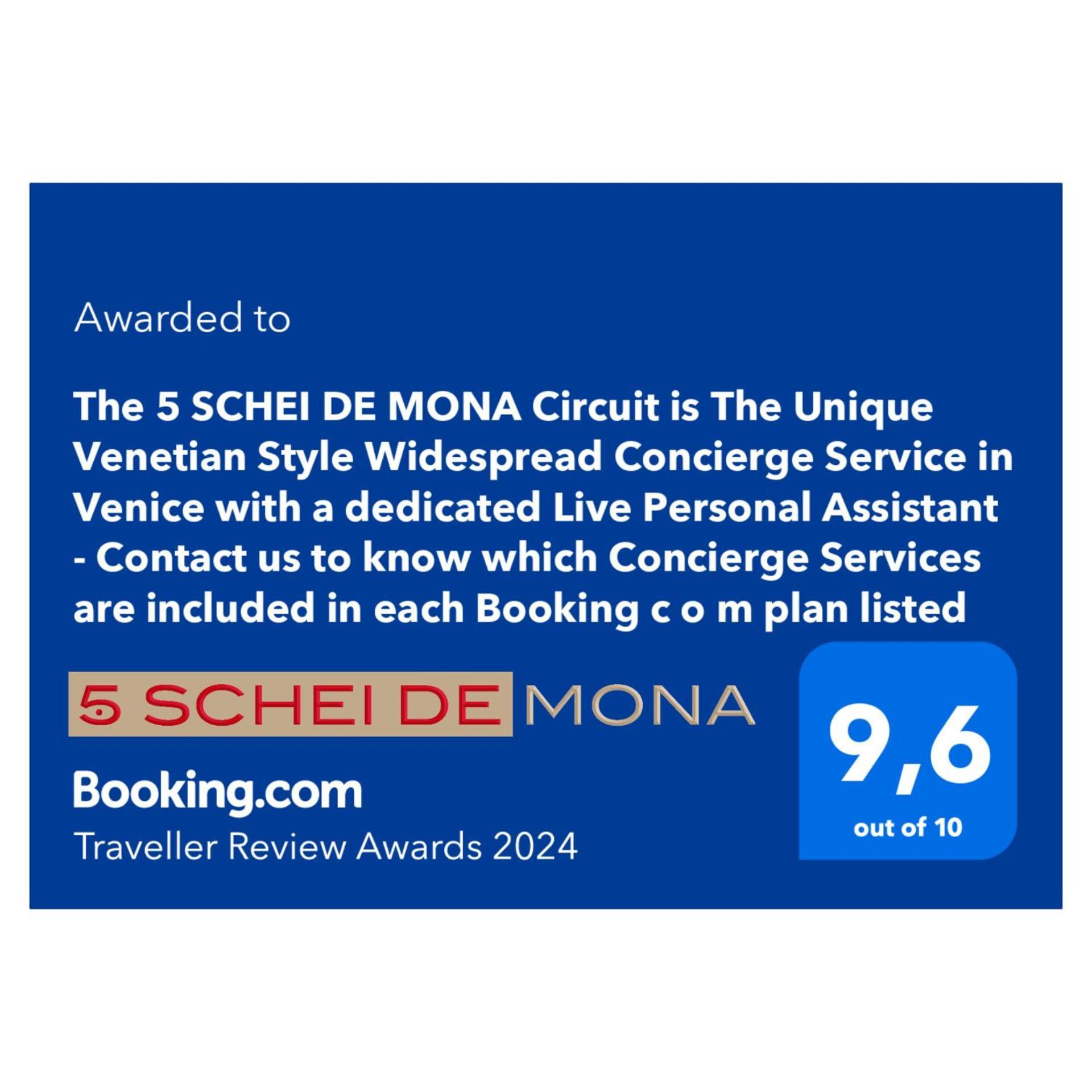 5 Schei De Mona: Venetian-style Concierge Service * Veneza