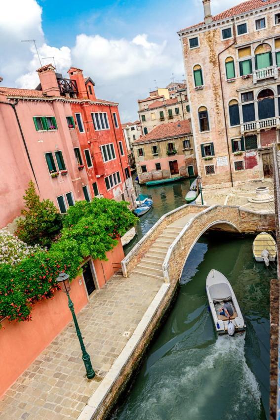 Blue On Canal Venice