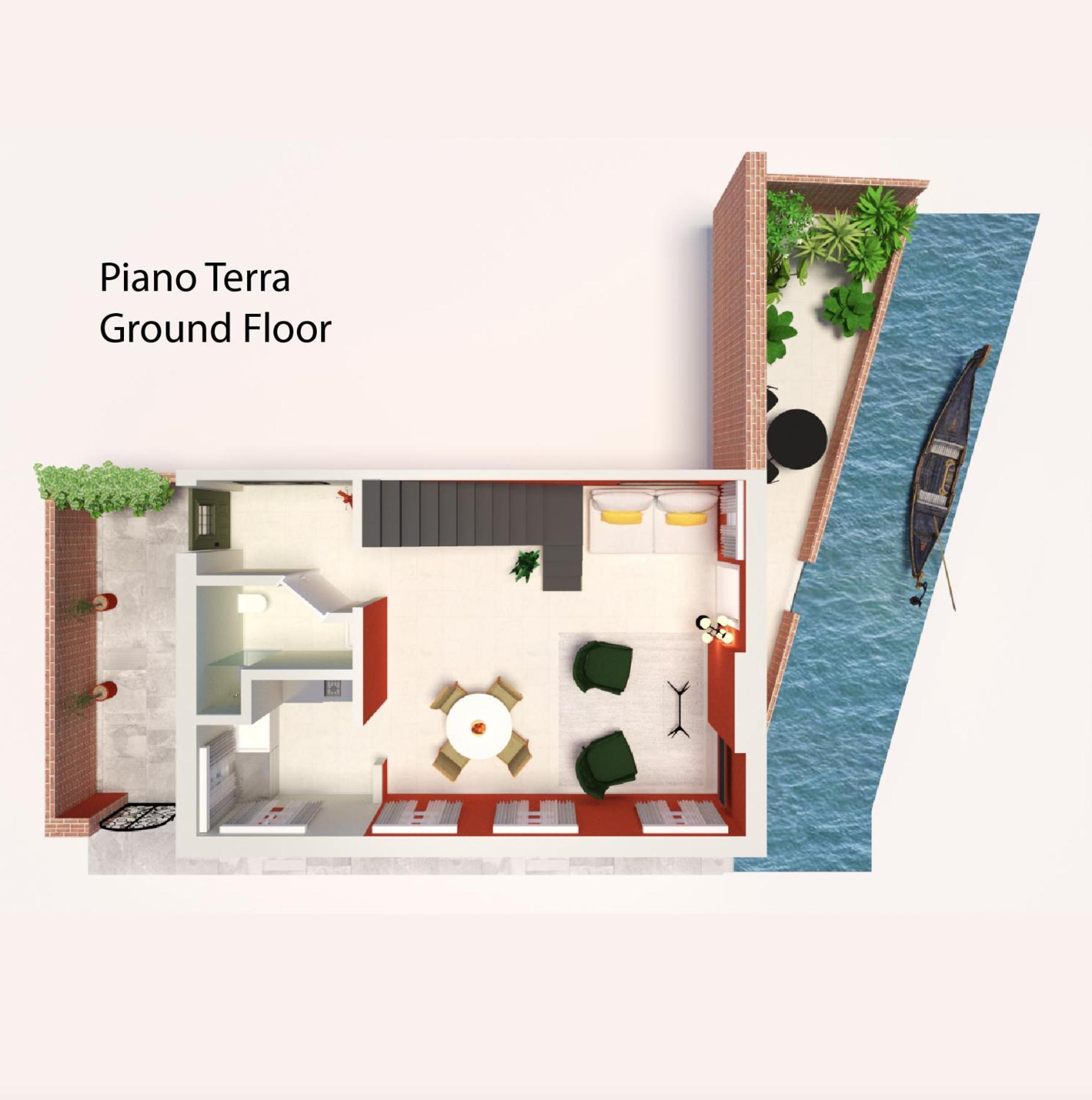 Di Lusso Con Terrazza Sull'acqua Villa Venice