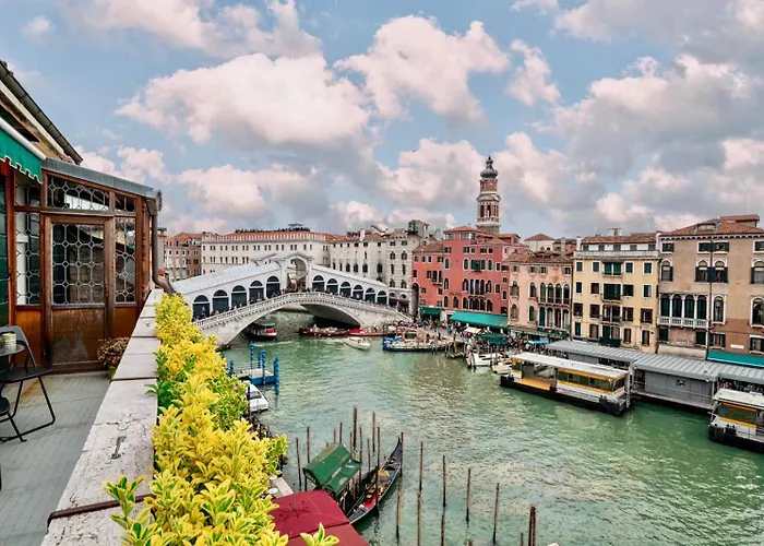 Rialto Terrace On The Grand Canal