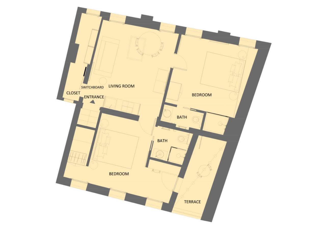 Apartment Tadomo - Corte Del Cafetier *