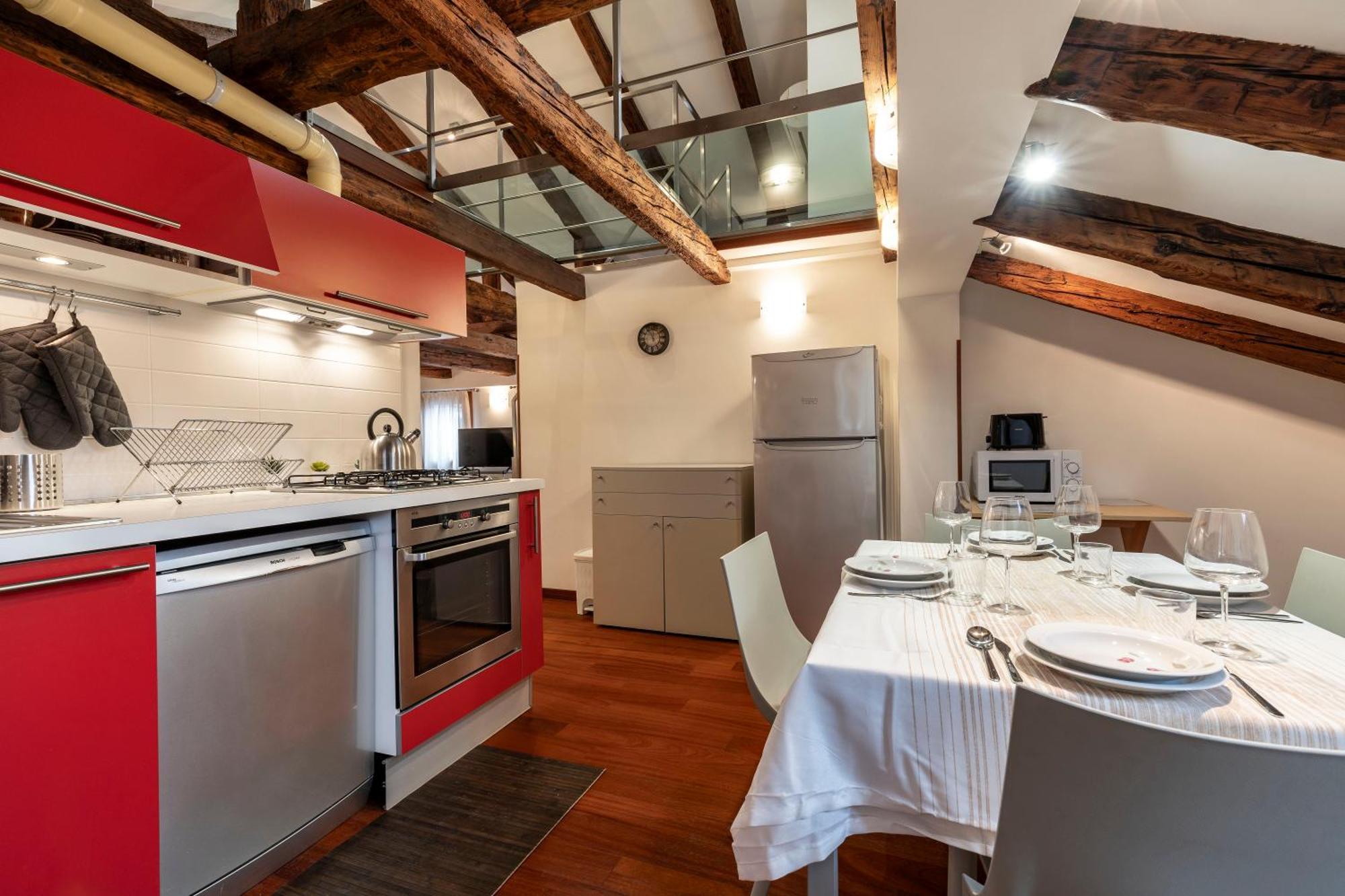 Glass House - Loft 2 Minutes To Rialto Bridge & View Apartment Venice